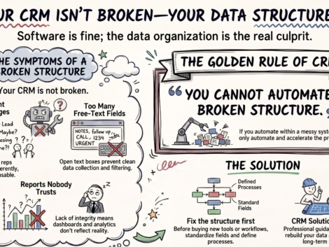 Recognize a broken crm